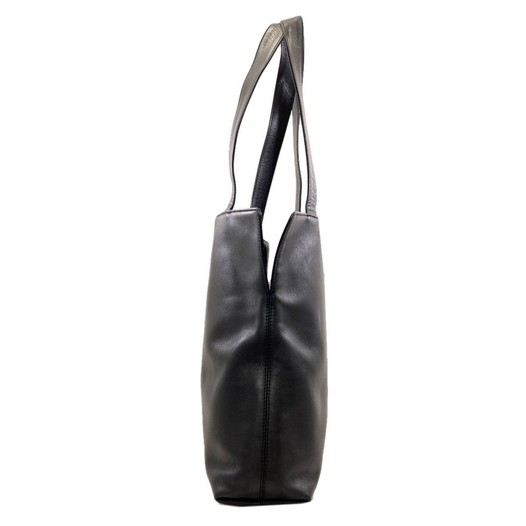 Chanel CC Logo Tote Bag Calfskin — view 3