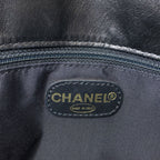 Chanel CC Logo Tote Bag Calfskin — view 6