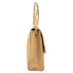 Chanel Quilted CC Logo Chain Gold 2-Way Handbag Lambskin — view 3