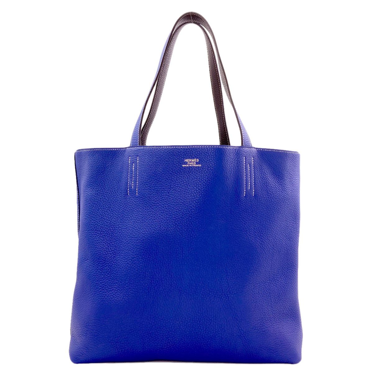 Hermes Double Sens 45 Tote Bag Taurillon — view 5