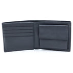 Loewe Puzzle Anagram Bifold Wallet Compact Card Case Black Leather — view 4