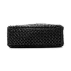 Loewe Standard Raffia Leather 2-Way Shoulder Bag Black — view 3