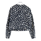 Louis Vuitton YK Infinity Dot Zip Up Collarless Jacket Cotton Yayoi Kusama — view 2