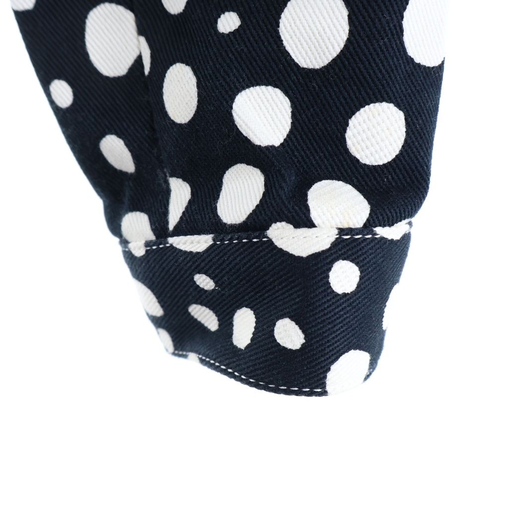 Louis Vuitton YK Infinity Dot Zip Up Collarless Jacket Cotton Yayoi Kusama — view 5