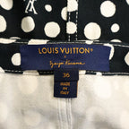 Louis Vuitton YK Infinity Dot Denim All Over Print Skirt Cotton Yayoi Kusama — view 6