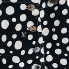 Louis Vuitton YK Infinity Dot Denim All Over Print Skirt Cotton Yayoi Kusama — view 4