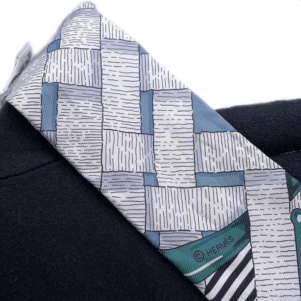 Hermes Scarf Twilly Shiro Schummies Mors a Jouets Chemise Silk Autumn Winter — view 5