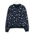 Louis Vuitton Yayoi Kusama Dot Monogram Sweatshirt Crew Neck Black