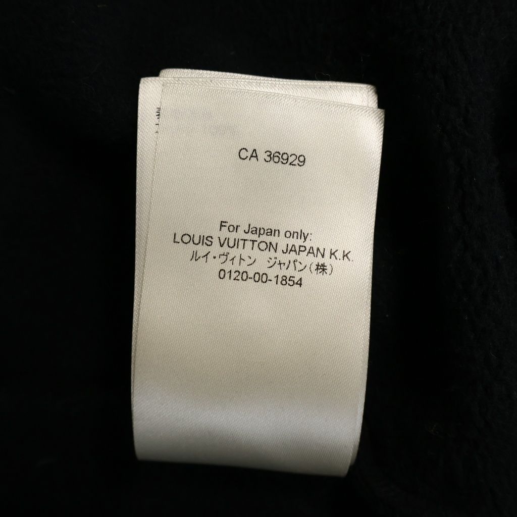 Louis Vuitton Yayoi Kusama Dot Monogram Sweatshirt Crew Neck Black — view 8