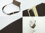 Louis Vuitton LV Damier Geronimos Ebene Belt Bag Brown — view 6