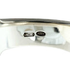 Gucci Trademark Oval Logo Silver Ring — view 6