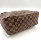 Louis Vuitton Looping GM Damier Ebene Leather Brown Shoulder Bag Gold — view 7