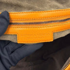 Bottega Veneta Intrecciato Montaigne Lambskin Orange Mini Boston Bag Gold — view 4