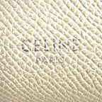 Celine Belt Bag Nano 2-Way Gray Leather Off White Silver — view 4