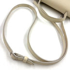 Celine Belt Bag Nano 2-Way Gray Leather Off White Silver — view 7
