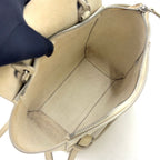 Celine Belt Bag Nano 2-Way Gray Leather Off White Silver — view 3