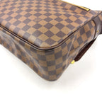 Louis Vuitton Messenger Melville Damier Ebene Leather Brown Shoulder Bag Gold — view 7