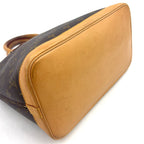 Louis Vuitton Alma PM Monogram Leather Brown Light Handbag Gold — view 5