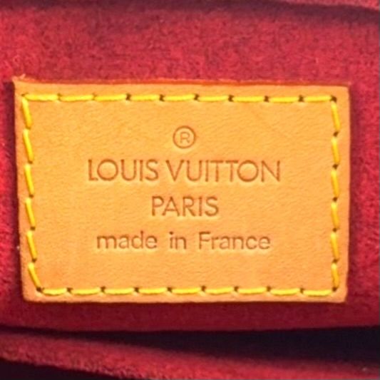 Louis Vuitton Vivacite GM Monogram Leather Brown Shoulder Bag Gold — view 4