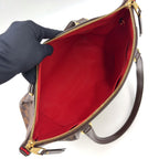 Louis Vuitton Westminster GM Damier Ebene Leather Brown Tote Bag Gold — view 3