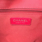 Chanel Gabrielle Calfskin Silver Chain Shoulder Bag Gold — view 4