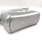 Chanel Gabrielle Calfskin Silver Chain Shoulder Bag Gold — view 7