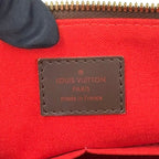 Louis Vuitton Westminster GM Damier Ebene Leather Brown Tote Bag Gold — view 4