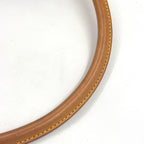Louis Vuitton Looping MM Monogram Leather Brown Light Handbag Gold — view 5