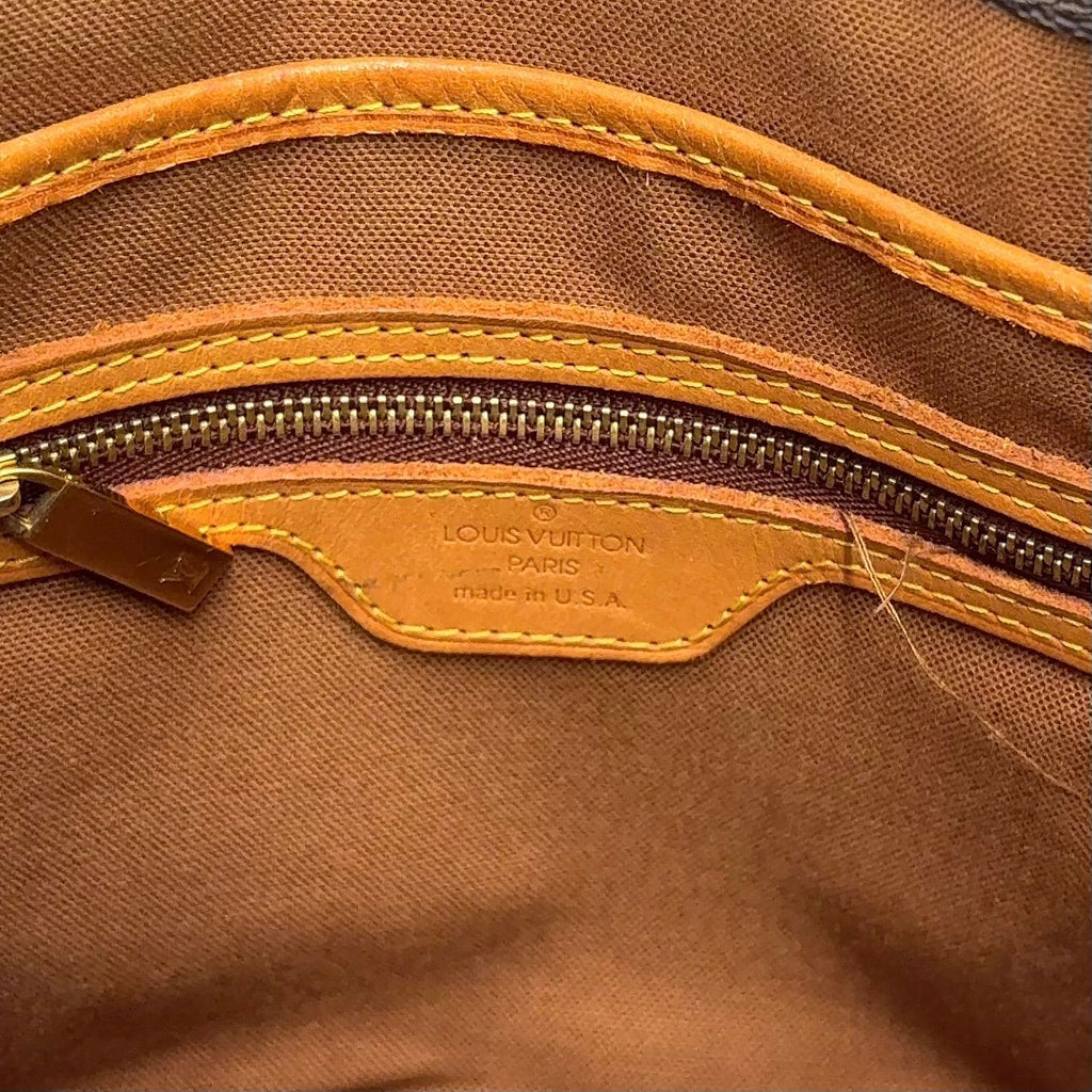 Louis Vuitton Vavin PM Monogram Leather Brown Light Handbag Gold — view 4