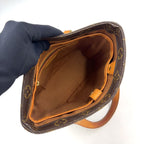 Louis Vuitton Vavin PM Monogram Leather Brown Light Handbag Gold — view 3