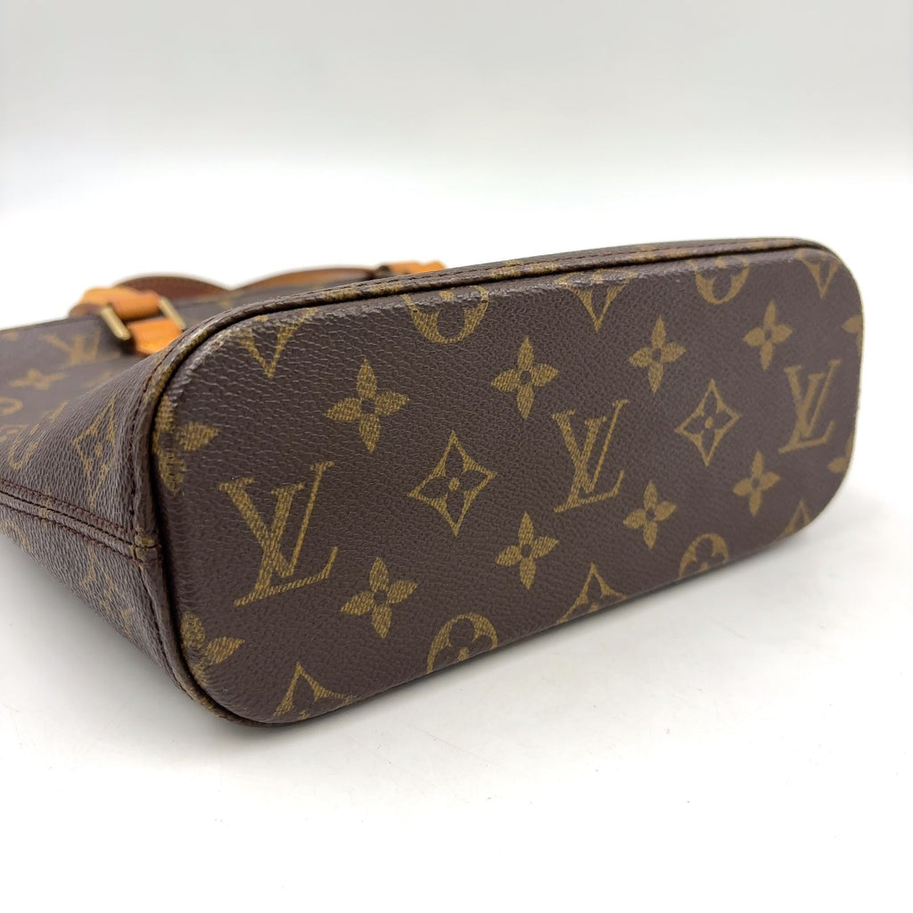 Louis Vuitton Vavin PM Monogram Leather Brown Light Handbag Gold — view 8