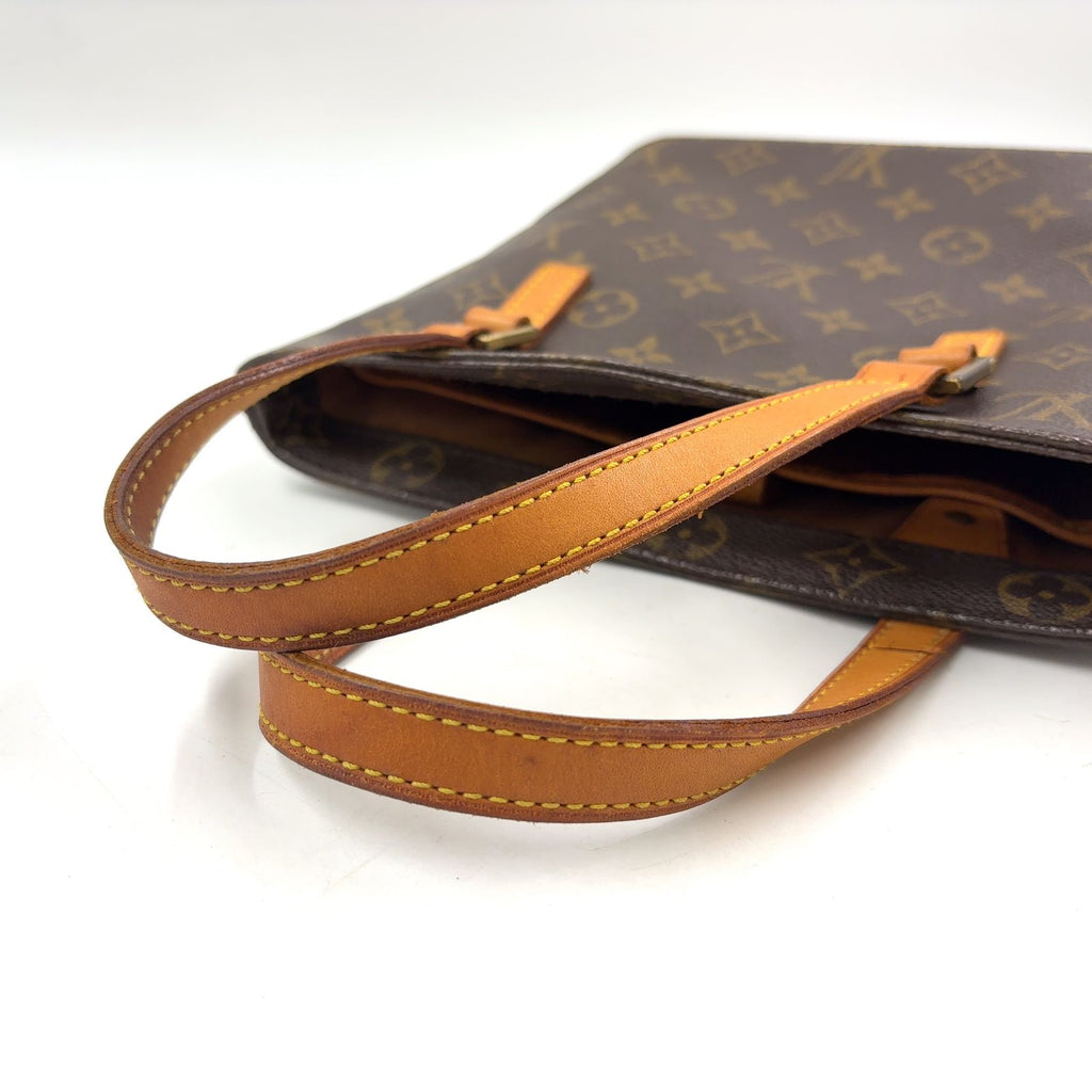 Louis Vuitton Vavin PM Monogram Leather Brown Light Handbag Gold — view 6