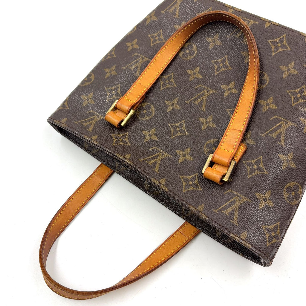 Louis Vuitton Vavin PM Monogram Leather Brown Light Handbag Gold — view 7