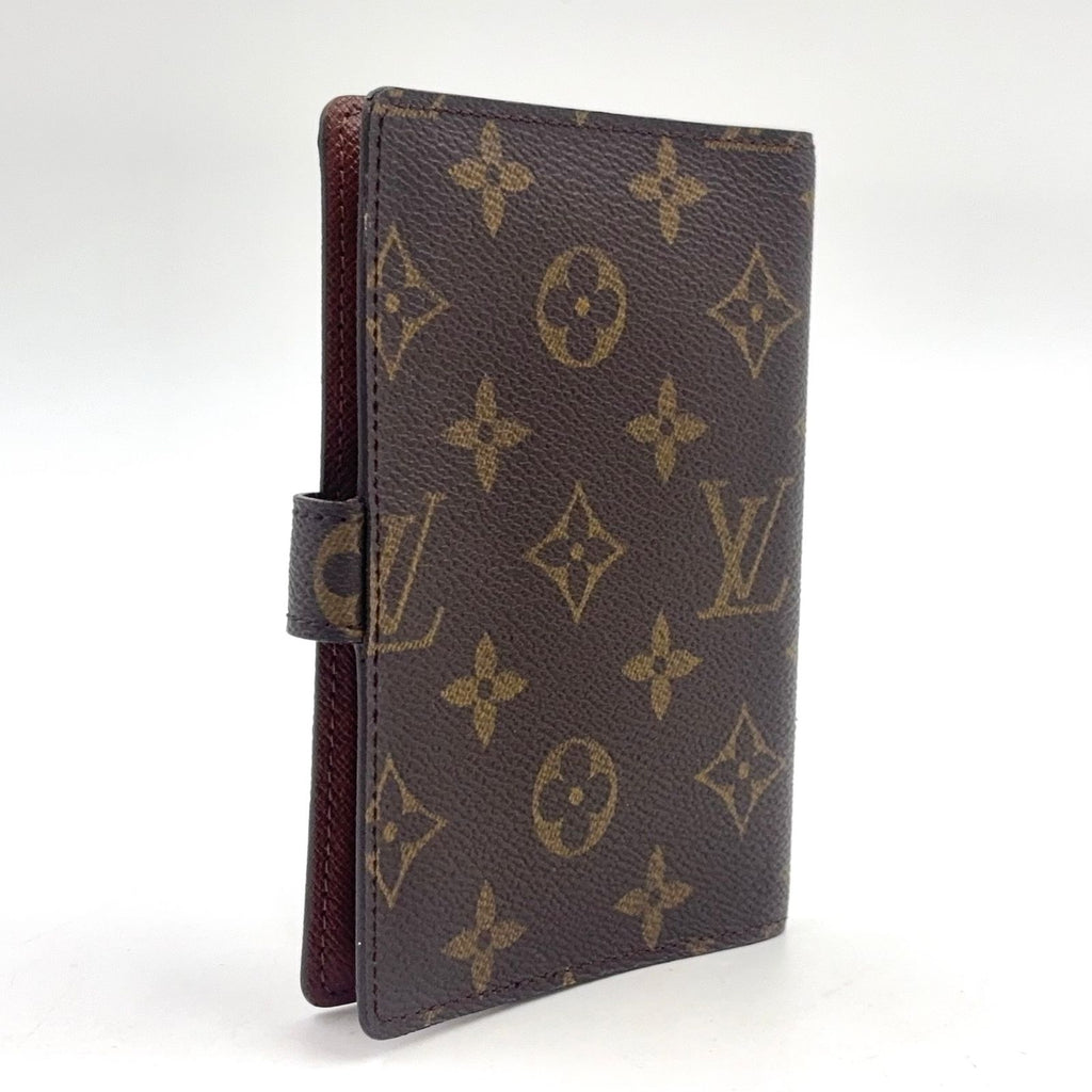 Louis Vuitton Agenda PM Brown Notebook Cover Gold — view 2
