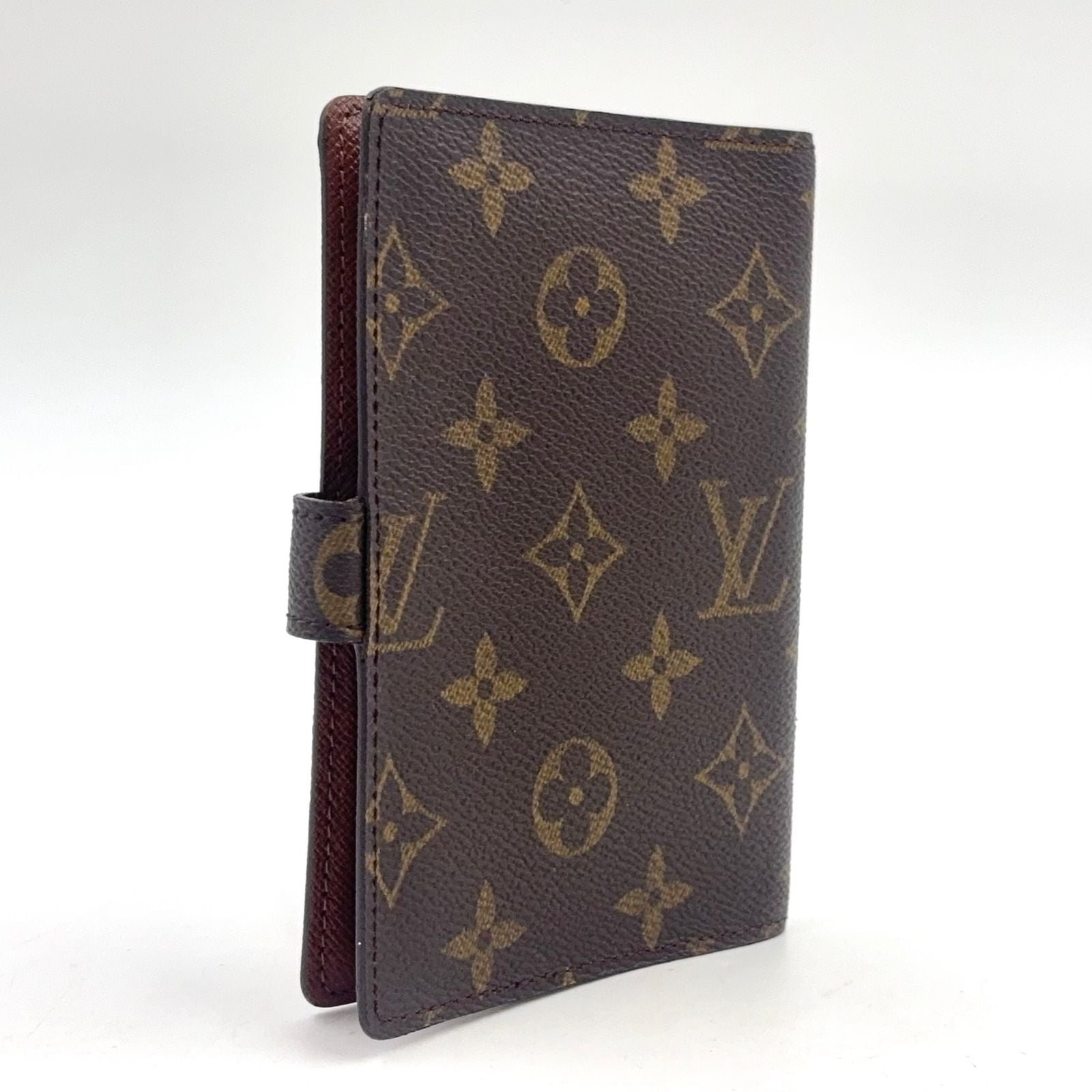 Louis Vuitton Agenda PM Brown Notebook Cover Gold — view 2