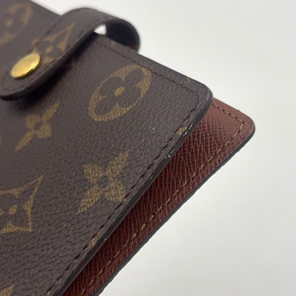 Louis Vuitton Agenda PM Brown Notebook Cover Gold — view 8