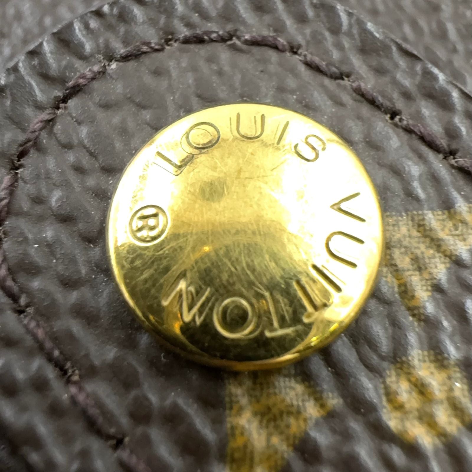 Louis Vuitton Agenda PM Brown Notebook Cover Gold — view 5