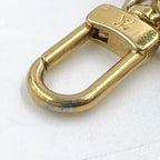 Louis Vuitton LV Heart Gold Plated Red Micro Charm Keychain — view 5