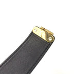 Louis Vuitton Bracelet Serrure Suhali Noir Canvas Black Gold — view 7