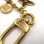 Louis Vuitton Bijou Sac Chaine Spring Street Key Ring Brown Black Light Pink — view 3