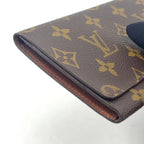 Louis Vuitton Porto Cartes Credit Monogram Brown Bifold Wallet Billfold — view 6