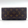 Louis Vuitton Porto Cartes Credit Monogram Brown Bifold Wallet Billfold