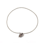 Gucci Interlocking G Silver Necklace — view 3