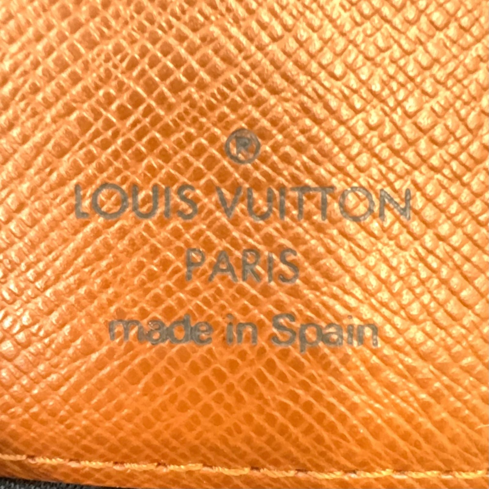 Louis Vuitton Agenda PM Brown Notebook Cover Gold — view 4
