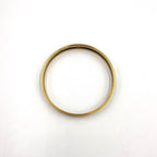 Hermes Enamel Metal Gold Multicolor Bracelet Bangle — view 3