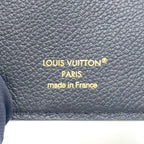 Louis Vuitton Portefeuille Clair Monogram Empreinte Noir Enabled Leather Black — view 4