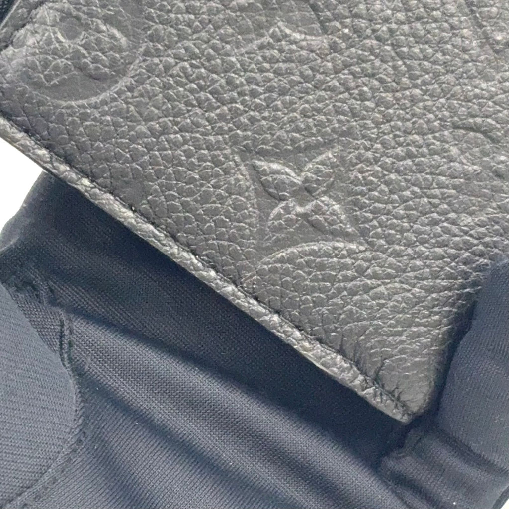Louis Vuitton Portefeuille Clair Monogram Empreinte Noir Enabled Leather Black — view 6