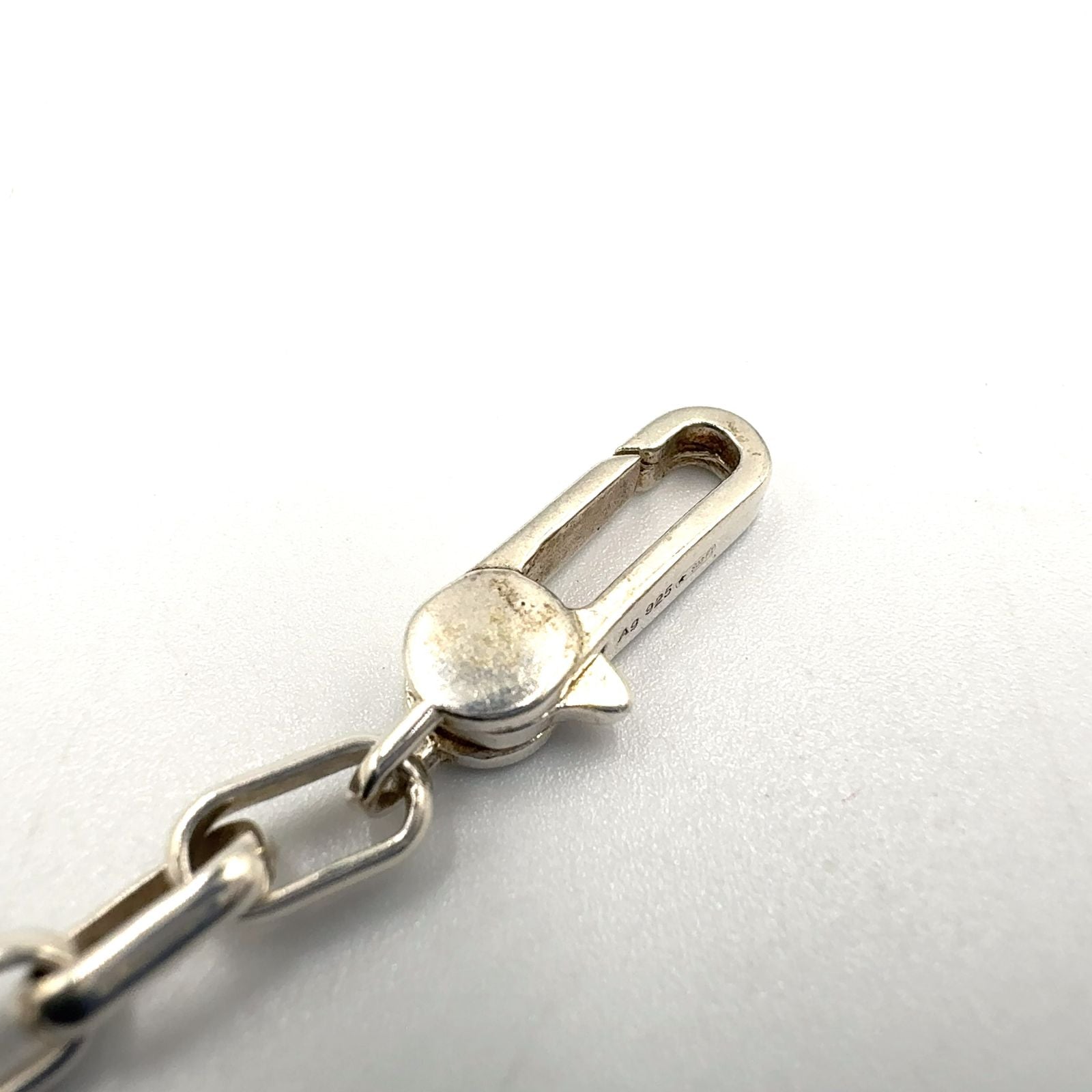 Gucci Interlocking G Silver Necklace — view 5
