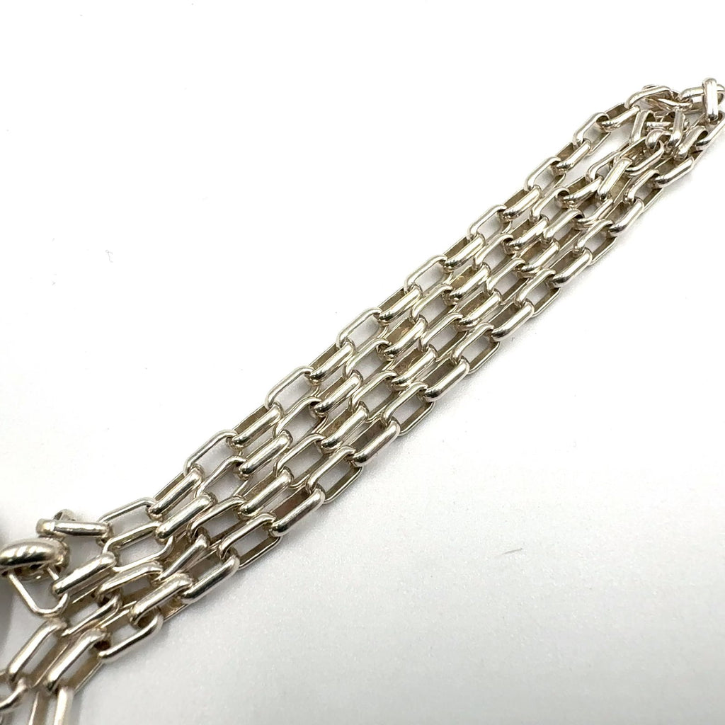 Gucci Interlocking G Silver Necklace — view 8