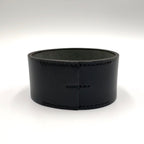 Hermes Pool Tour GM Leather Black Bracelet Bangle — view 5